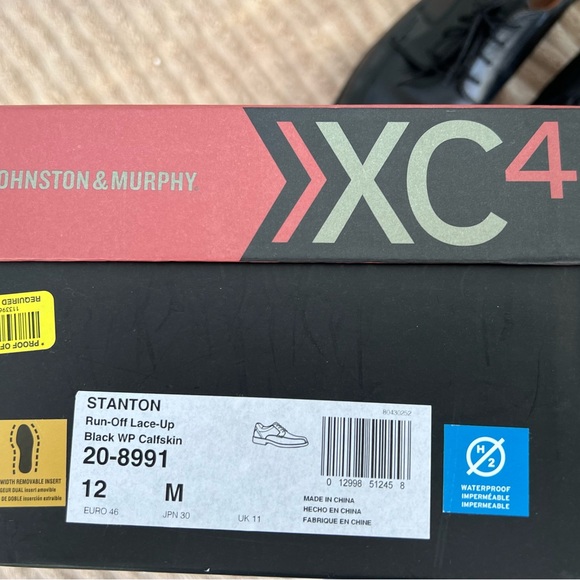 Johnston & Murphy Men’s Shoes Size 12 M - Picture 2 of 4